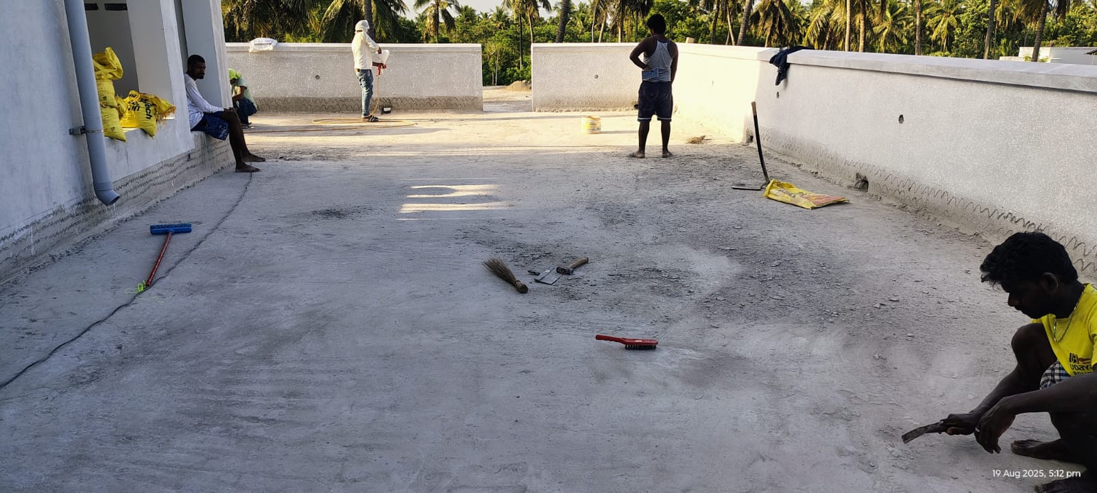 Professional team at work